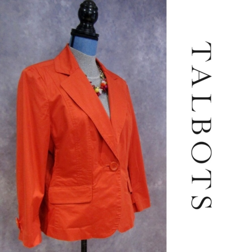 Talbots Size 14 light weight blazer